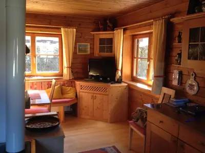 Küche/Küchenzeile in der Unterkunft Ferienhaus Zirmheim