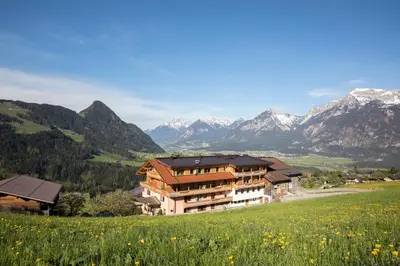 Naturlandschaft in der Nähe des Gasthauses