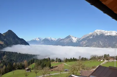 Naturlandschaft in der Nähe des Gasthauses