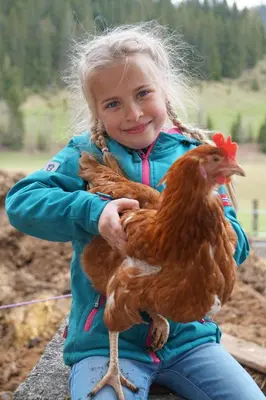 Kinder, die in der Unterkunft Ferienwohnungen Foidlhof übernachten