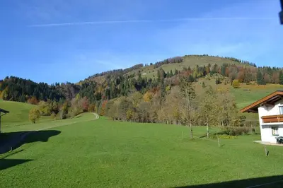 Naturlandschaft in der Nähe des Bauernhofs