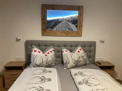 Ein Bett oder Betten in einem Zimmer der Unterkunft Appartement Stefanie