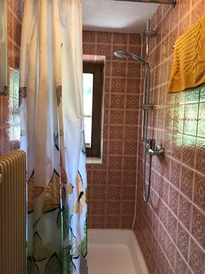 Ein Badezimmer in der Unterkunft Ferienwohnung Marianne