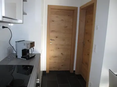 Küche/Küchenzeile in der Unterkunft Haus Kibitz