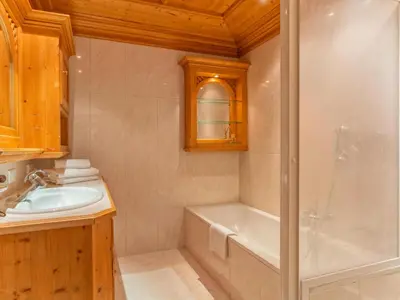 Ein Badezimmer in der Unterkunft Pletzer