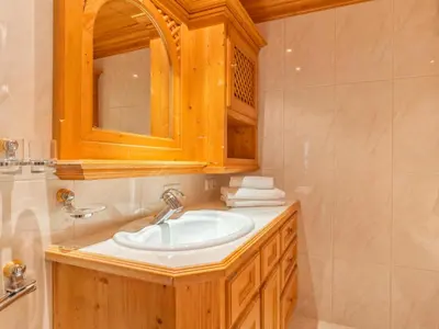 Ein Badezimmer in der Unterkunft Pletzer