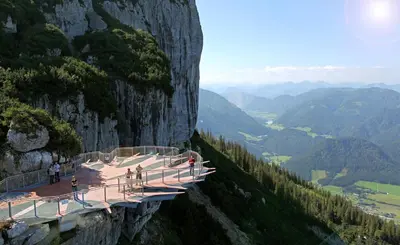 Naturlandschaft in der Nähe der Ferienwohnung