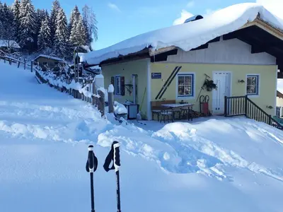 Ferienhaus Niedernsill im Winter