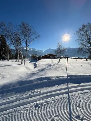 Kitzbüheler Alpenlodge Bergblick Suite im Winter