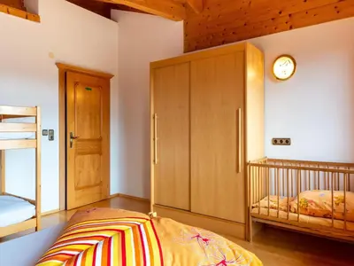 Ein Bett oder Betten in einem Zimmer der Unterkunft Chalet in Gattererberg near Ski Slopes