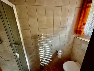 Ein Badezimmer in der Unterkunft Haus Luxer