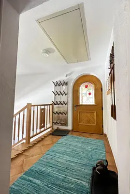 Ein Bett oder Betten in einem Zimmer der Unterkunft Haus Luxer