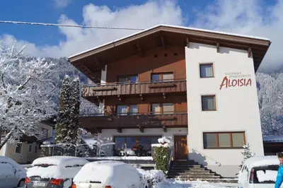 Appartement Gästehaus Aloisia im Winter