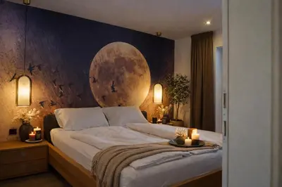 Ein Bett oder Betten in einem Zimmer der Unterkunft lechner living apartments