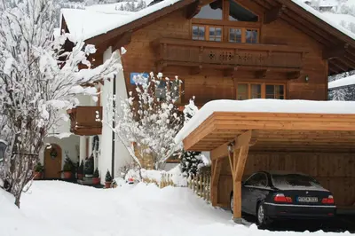 Haus Monika im Winter
