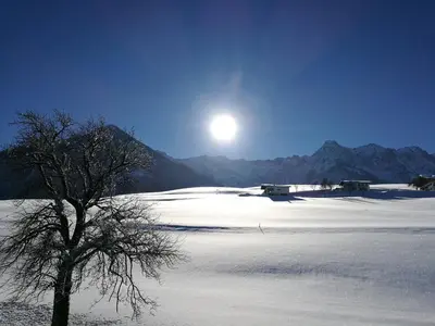 Naturlandschaft in der Nähe der Ferienwohnung