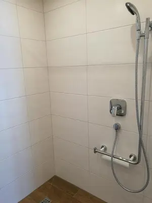 Ein Badezimmer in der Unterkunft Chalet Glockenhof