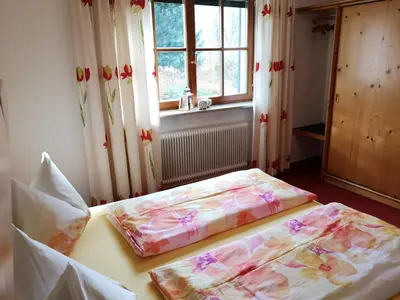 Ein Bett oder Betten in einem Zimmer der Unterkunft Vornbichlhof