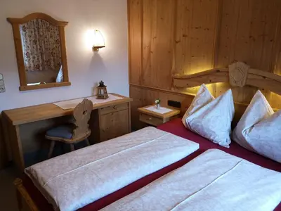 Ein Bett oder Betten in einem Zimmer der Unterkunft Vornbichlhof
