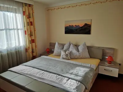 Ein Bett oder Betten in einem Zimmer der Unterkunft Vornbichlhof