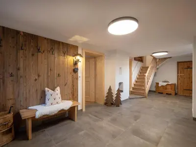 Ein Bett oder Betten in einem Zimmer der Unterkunft Appartement Am Hof Untertann