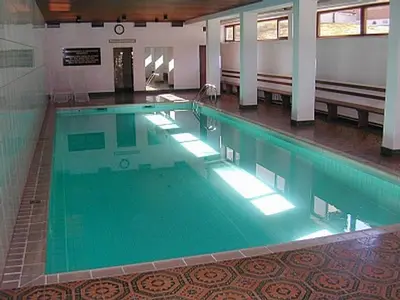 Der Swimmingpool an oder in der Nähe von Casa Alpina Apartment - Pool&Sauna - by Hermann Weiss