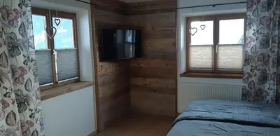 Ein Bett oder Betten in einem Zimmer der Unterkunft Frankenhof