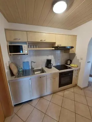 Küche/Küchenzeile in der Unterkunft Appartements Bodenland
