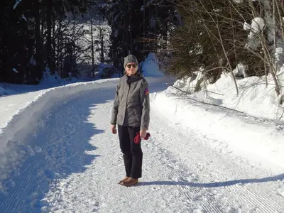 Haus Sonnegg im Winter