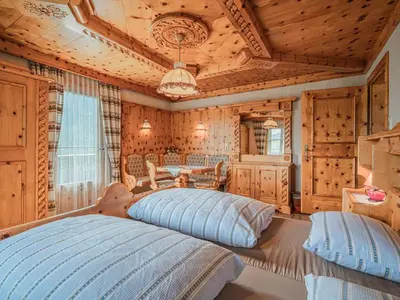 Ein Bett oder Betten in einem Zimmer der Unterkunft Poschen