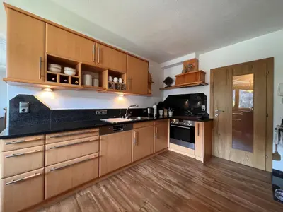 Küche/Küchenzeile in der Unterkunft Apartment Hüttaler by Interhome
