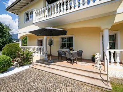 Ein Balkon oder eine Terrasse in der Unterkunft Ferienwohnung Luna