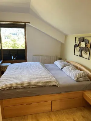 Ein Bett oder Betten in einem Zimmer der Unterkunft Ellmauer Auszeit