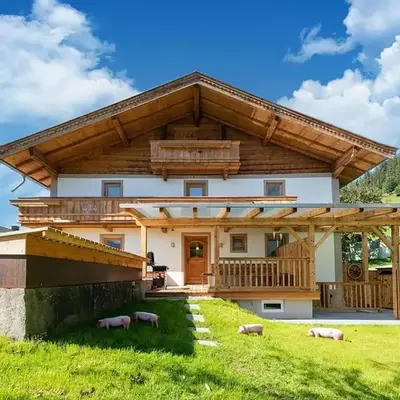 Farmhouse in Wildkogel near Ski Slopes