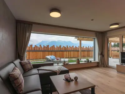 Ein Sitzbereich in der Unterkunft Kitzbüheler Alpenlodge Top A2 und A3