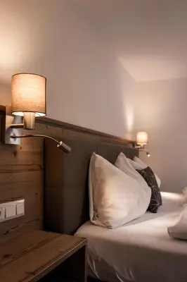 Ein Bett oder Betten in einem Zimmer der Unterkunft Chalet Gasteig