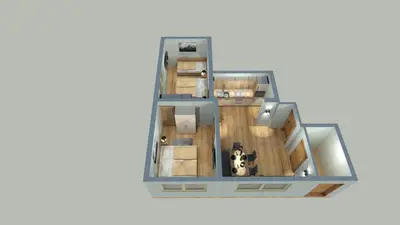 Grundriss der Unterkunft Haus Kilian