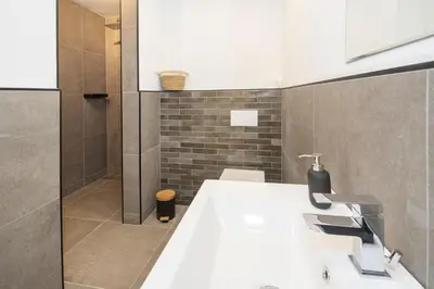 Ein Badezimmer in der Unterkunft Haus Kilian