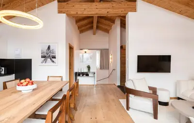TV/Unterhaltungsangebot in der Unterkunft AlpenPura - Chalet mit Sauna und Panoramablick