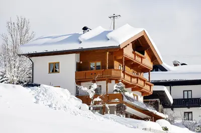 Haus Heachmoos im Winter