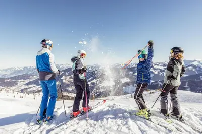Skifahren in der Ferienwohnung oder in der Nähe