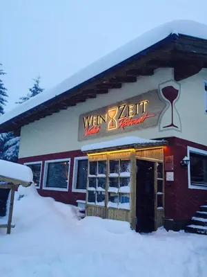 Weinzeit Chalet im Winter