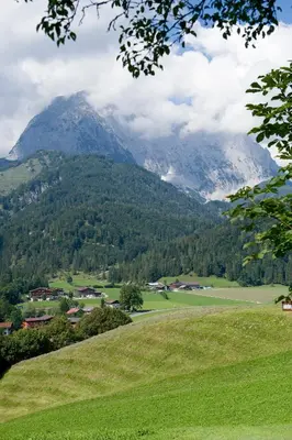 Naturlandschaft in der Nähe des Gasthauses