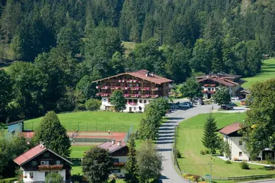 Naturlandschaft in der Nähe des Gasthauses