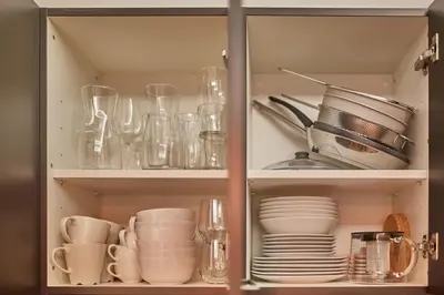 Küche/Küchenzeile in der Unterkunft Appartements Der Fuchsbau