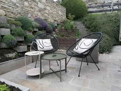 Ein Garten an der Unterkunft Art Appartement