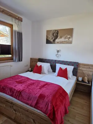 Ein Bett oder Betten in einem Zimmer der Unterkunft Haus Roland