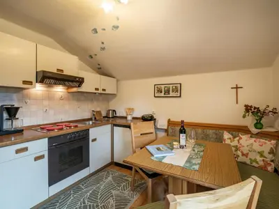 Küche/Küchenzeile in der Unterkunft Ferienhaus Riedlsperger
