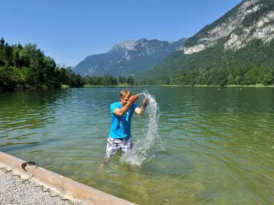 Naturlandschaft in der Nähe des Ferienhauses