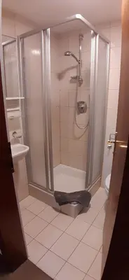 Ein Badezimmer in der Unterkunft Haus Thaler
